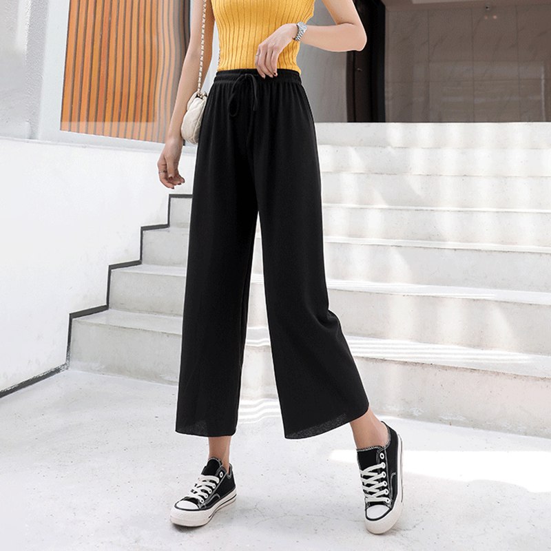 15点 前300件5折=14.5亓冰丝阔腿裤女   (5Uyx1Jq5hkW)