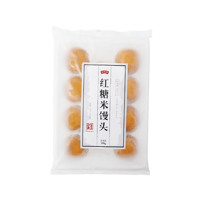 缸鸭狗宁波特产红糖米馒头350g，9.9元限购10件 