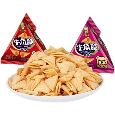 9.9💵【卡宾熊旗舰店】混合口味牛角脆零食30包)3sYTdGwa2vo)/ CZ11//