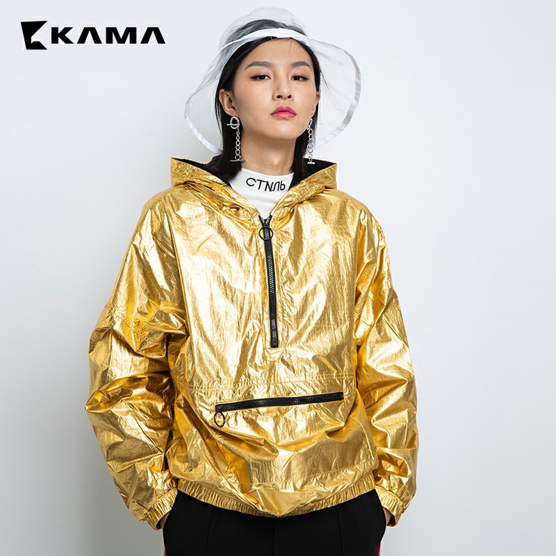 0点后下单拍下29元 KAMA官方旗舰店花里胡哨连帽卫衣(AibecnkVgC3)/ 除了丑点，质量到位~