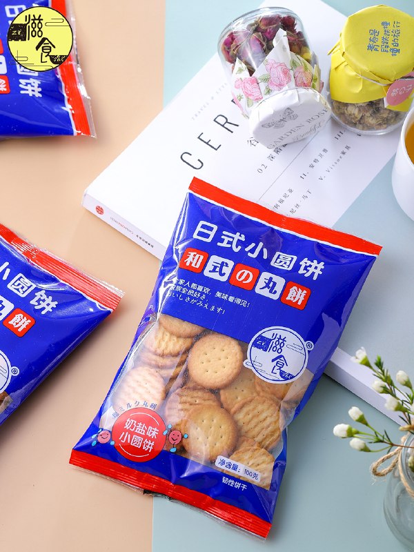 6件12.8元 滋食旗舰店滋食日式小圆饼干共600g(WaJBXdcGomO)/