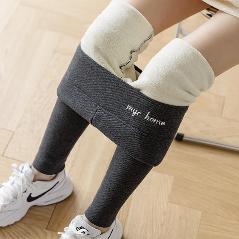 诗莉奥羊羔绒打底裤