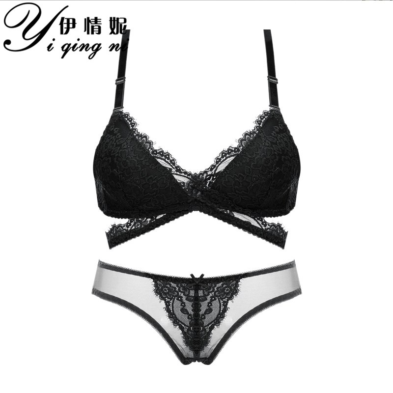 39性感蕾丝美背内衣套装 