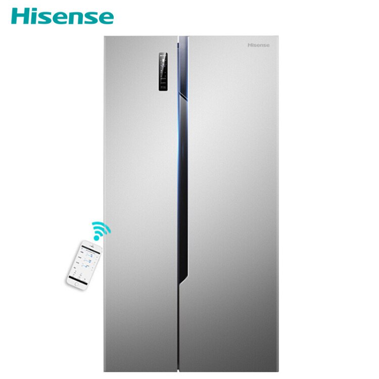 海信 (Hisense)578升智能WiFi对开门电冰箱变频风冷无霜纤薄大容量双开门电脑控温BCD-
