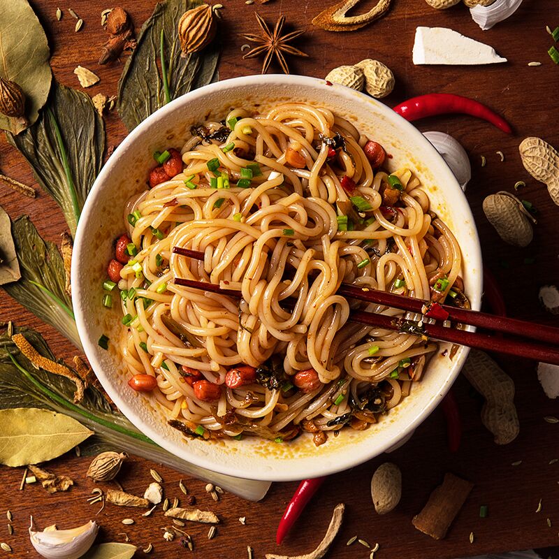 14.8元【宜人家旗舰店】江西特产速食南昌拌粉3盒(j9nJ2xnlIC6)/ CZ1111/7种配料，足不出户吃碗好粉