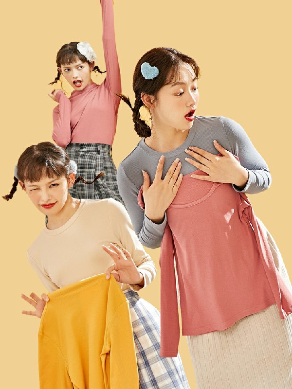 33元   库恩玛维旗舰店 秋冬长袖打底衫女内搭修身(4auxcEDgRfm)/  每天三次 