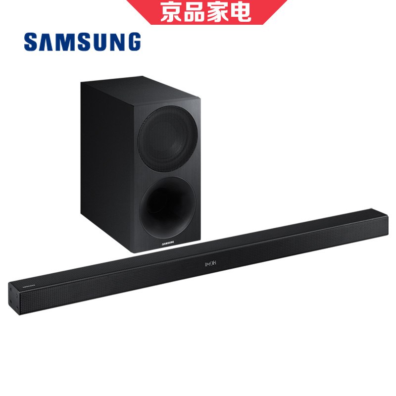 三星（SASUNG）HW-450/XZ无线回音壁系统 蓝牙音响  Soundbar 条形音箱 家庭影院电视音响 黑色