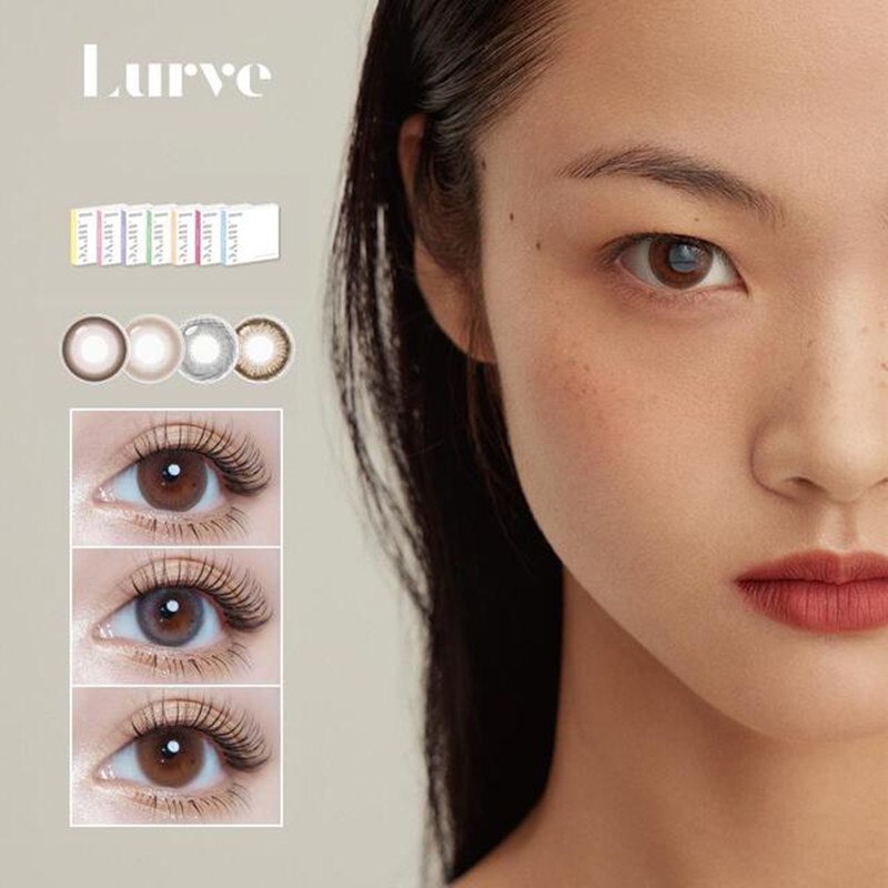 39.9元 lurve隐形眼镜旗舰店lurve氛围自然美瞳日抛*10片(qoIu2mABUNh)/