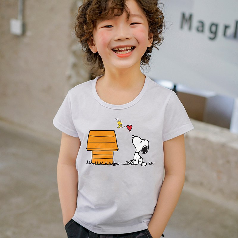 Snoopy/史努比男童短袖t恤  (IA3I1FTcDbc)    14.9亓----------领取超紅/京享紅包更便宜：搜索：