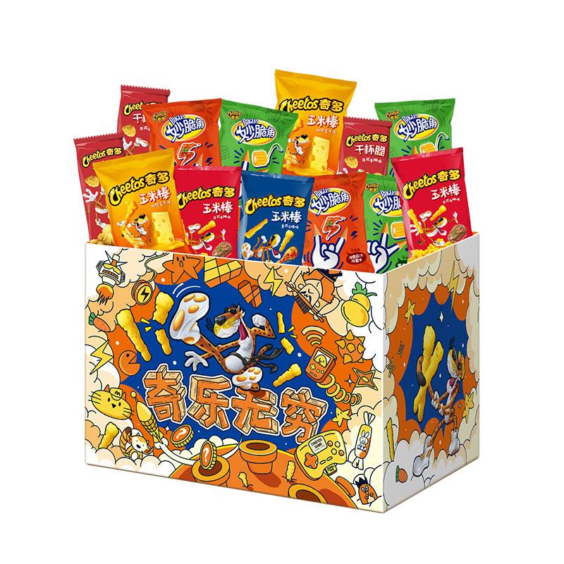 北京地区39.5 3件Lays 乐事 奇乐无穷膨化食品组合装 混合口味 829g