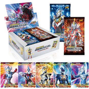 【京东】卡游奥特曼全闪版卡包共80张豪华版+送卡册含1张满星卡19.9元包邮