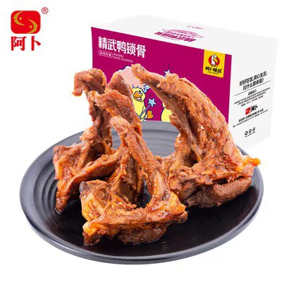 19.9💵 阿卜食品旗舰店精武鸭锁骨香辣鸭架*400g)rTk3dCDBiJQ)/ CZ11//
