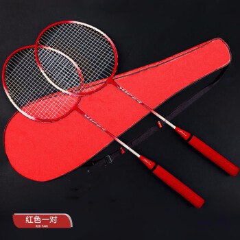 羽毛球拍2支装 【送拍包+3只球】 到手25.9元