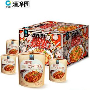 清净园甜辣芝士韩式泡菜杯子年糕190g*4杯装券后30.8元包邮 (chCe1J0jLWd)
