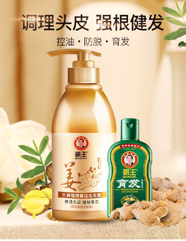 0点后下单 先领券 19.9元霸王生姜去屑洗发水600ml(GQFJXcXgJJQ)/