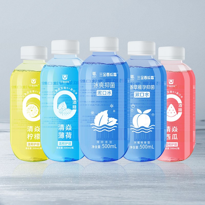 0点开始 2件 拍2件19.8元【三金旗舰店】三金西瓜霜漱口水500ml*2瓶(IRbz2sI7Xsx)/薄荷/柠檬[CQ:face,id=89]/三种口味可选无酒精 温和护龈不刺激 不辣口