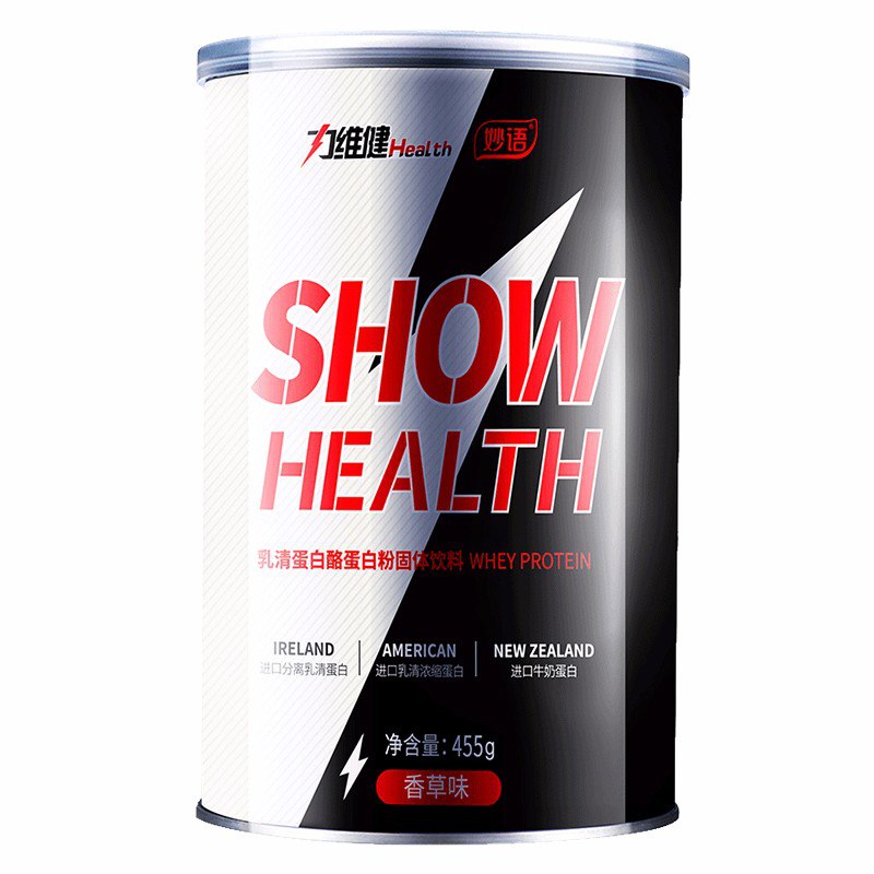 妙语力维健乳清蛋白粉营养强化粉（20%蛋白质香草味）455g/罐