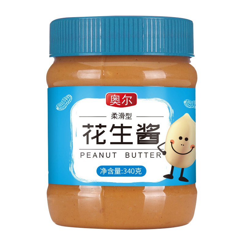 商品下领169-35巻【京东自营】奥尔 调味酱 花生酱 (柔滑型) 340g/罐 