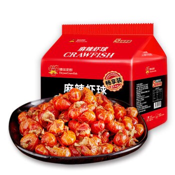 【京东】德炎 麻辣虾球 小龙虾尾 1.5kg 300g*5盒 225-275尾 京东秒杀定制C2M畅享装
