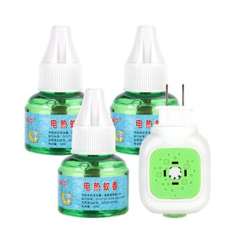 ——超实用小白菜——电热蚊香液 1器+3液 9.9元