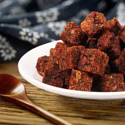 10.9元 小神价 要的看看惹巴娃子五香味牛肉粒300g(nYMFXle250f)/