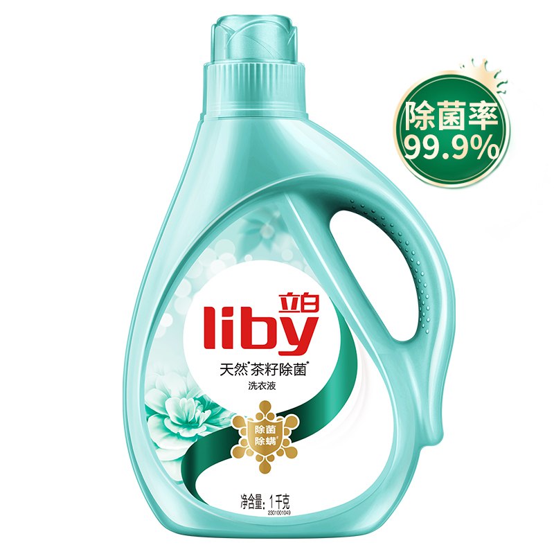 立白除菌除螨洗衣液1kg瓶装