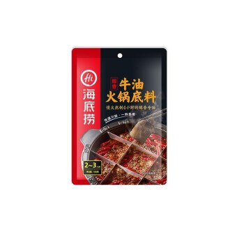 海底捞 麻辣牛油火锅底料6袋组合装
