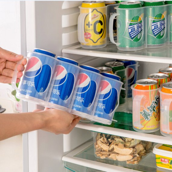 冰箱置物架整理架储物盒 厨房用品冰箱收纳神器饮料收纳盒省空间