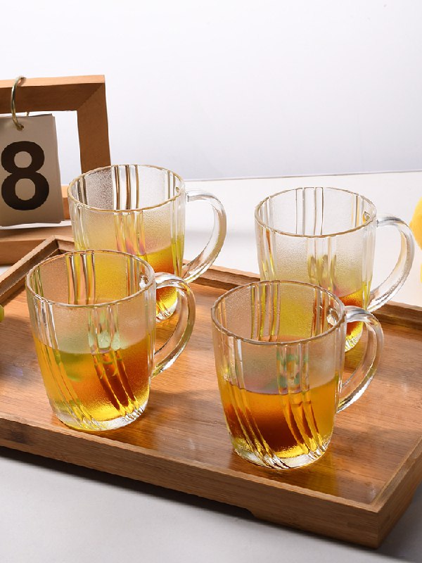 9.9元 耐高温玻璃杯230ml*4只(r7DYcU9qwqY)/