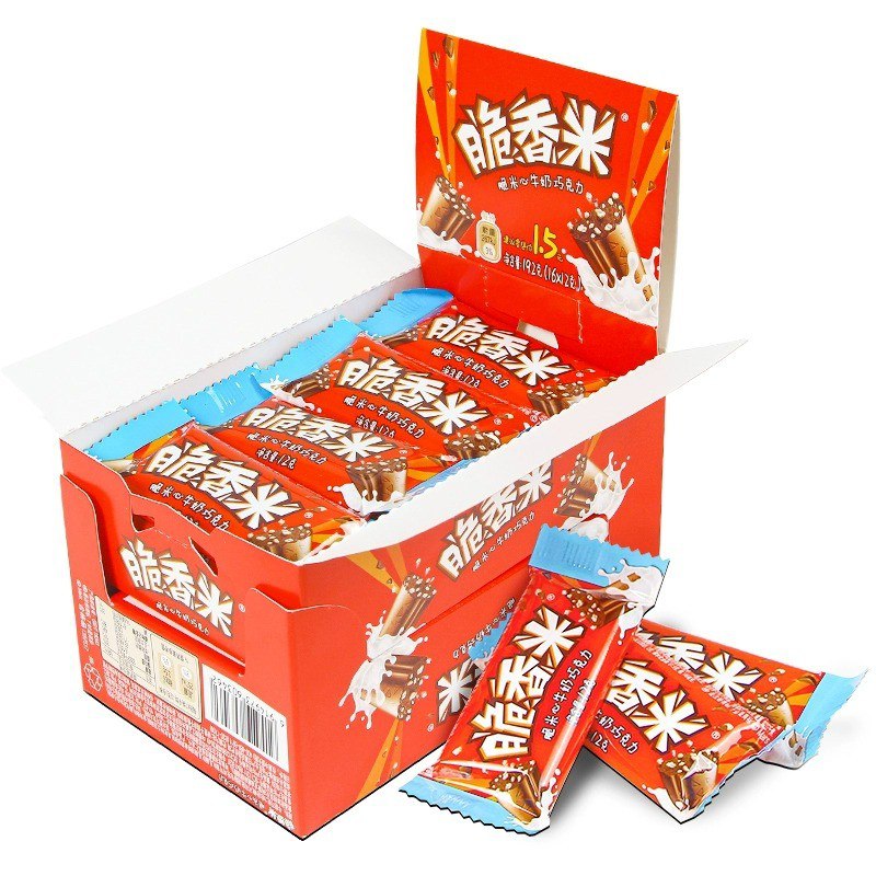 德芙脆香米巧克力味 16条*2盒
