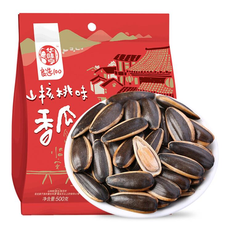 【京东】华味亨山核桃味香瓜子500g/袋: