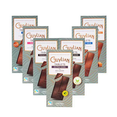 0点开始 拍2件 24元【Guylian吉利莲旗舰店】比利时进口纯黑巧克力100g*2)6062dOIoD0Q)/ CZ11//