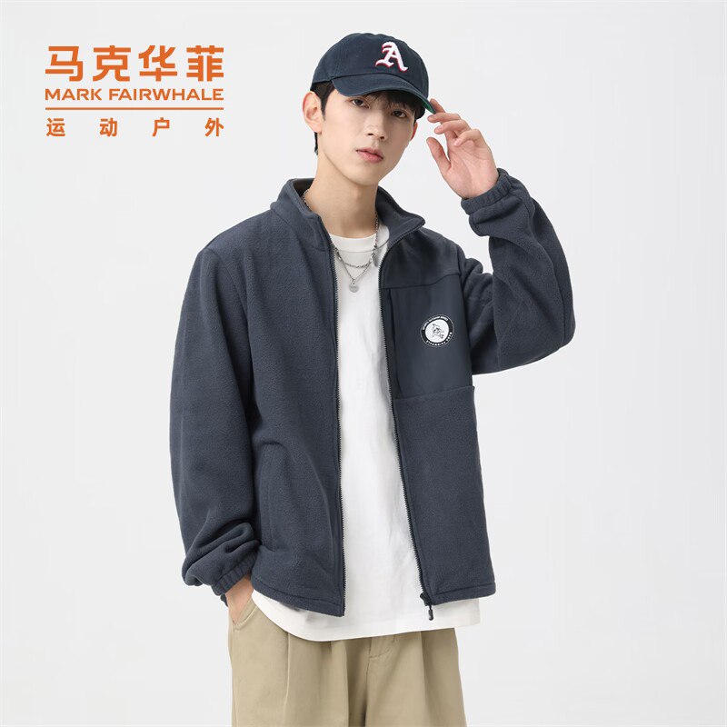 0点 99💵【马克华菲官旗】抓绒衣百搭窽摇粒绒外套)bhtBW0O8YPe)/ CZ11//羊羔绒外套 入秋穿刚好窽式还挺好看的 抓紧去年这个窽反正挺火的~