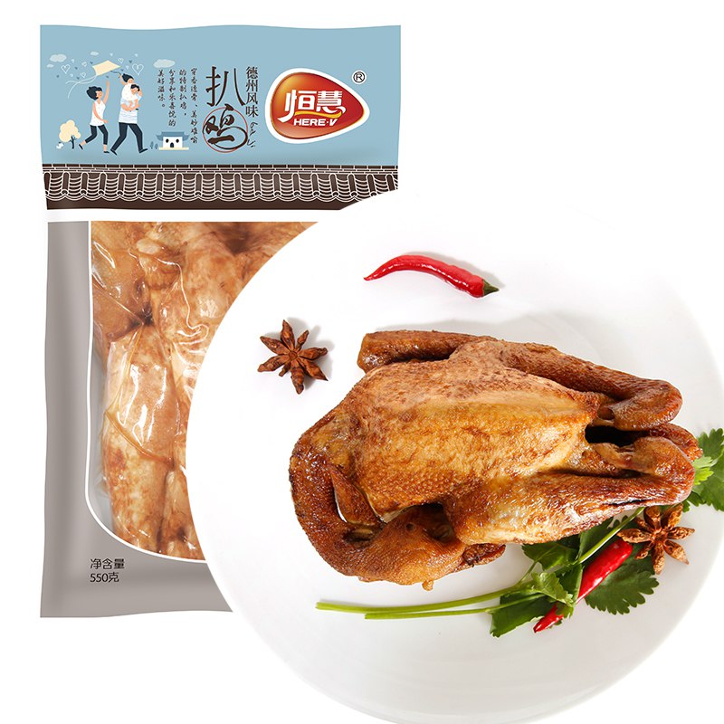 【大 】恒慧 德州风味扒鸡 550g