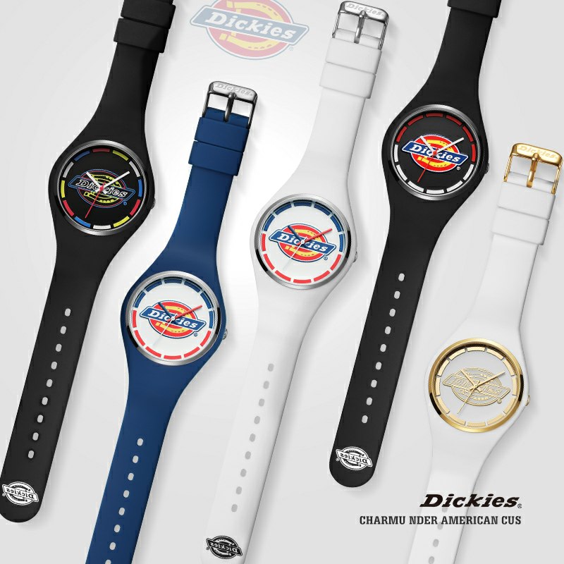 99元 dickies手表旗舰店时尚彩色情侣果冻手表(18e4cNHjXX0)/