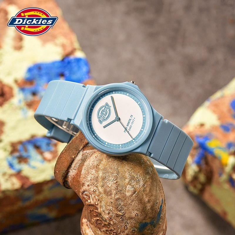 99元【DICKIES手表旗舰店】彩色硅胶果冻潮情侣手表多款(39BpX0ku9hS)/