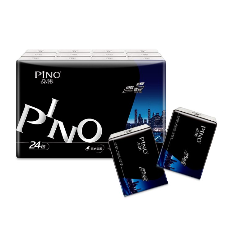 心相印手帕纸 品诺臻品系列超迷你手帕纸 4层6片24包（Q型