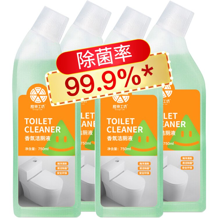 橙乐工坊 洁厕灵750ml*4