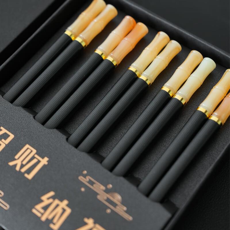 如有厨具膨胀200/100和20点那张厨具会场200-100拾画白汉玉竹合金筷10双装 ，3件0