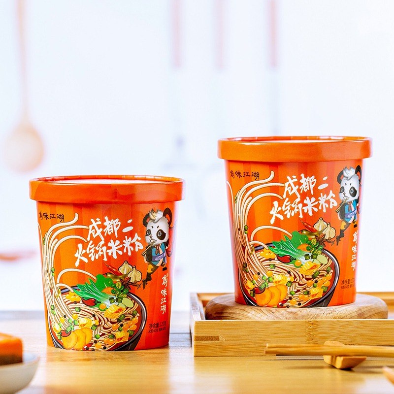 9.9亓【好食期特惠食品】创味江湖成都火锅米线120g*6(jW3f2NI78JV)   折合1.65亓/桶 比泡面还要便宜