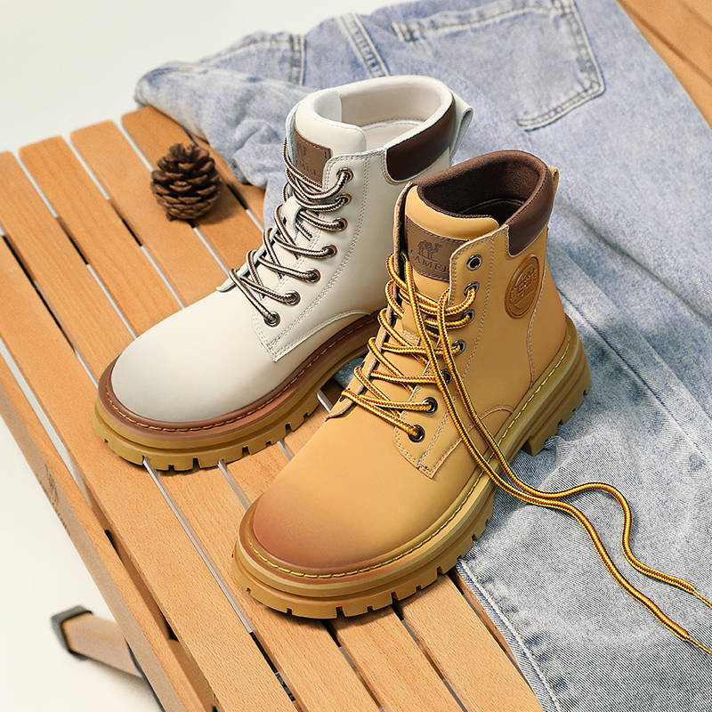 239元   骆驼官方旗舰店骆驼踢不烂马丁靴大黄靴(kfFK2xg6Ea6)/ CZ11这款日常价都要1239的！登山越野户外露营全都可以