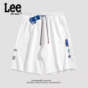 29.9元 多款可选Lee法国螺纹男女夏季休闲短裤)k9K6dls9s9N)/ CZ11//宽松五分裤型，立体有型！驾驭街头搭配