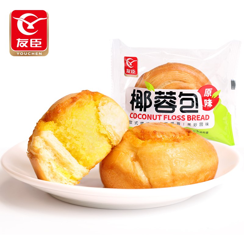 0点开始 拍2件 19.8元【友臣旗舰店】友臣椰蓉手撕面包900g约20个(cZSO2upc1JF)/