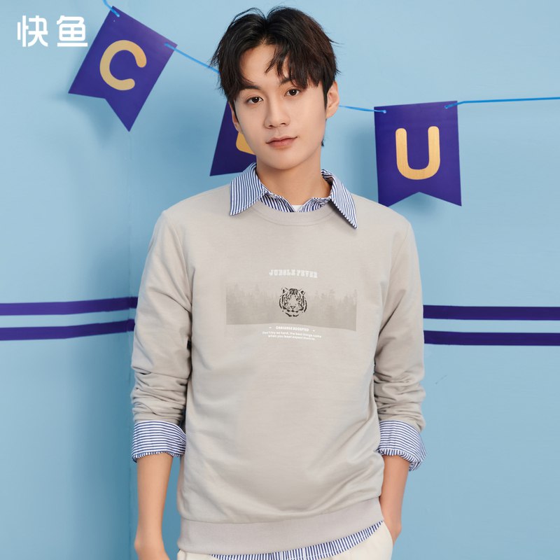 29元【快鱼旗舰店】男士卫衣简约2022春季新款￥ZfEK2Vs6pUW￥/