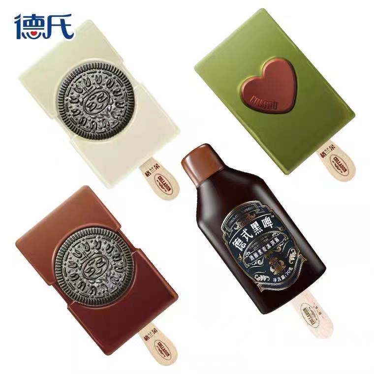 5件 拍5件90元  德氏旗舰店德氏格兰朵黑啤冰淇淋共30支(LBlOXi74Mye)/