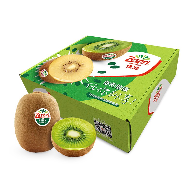 Zespri佳沛 新西兰绿奇异果 6个装 经典36号果 单果重约90-100g 