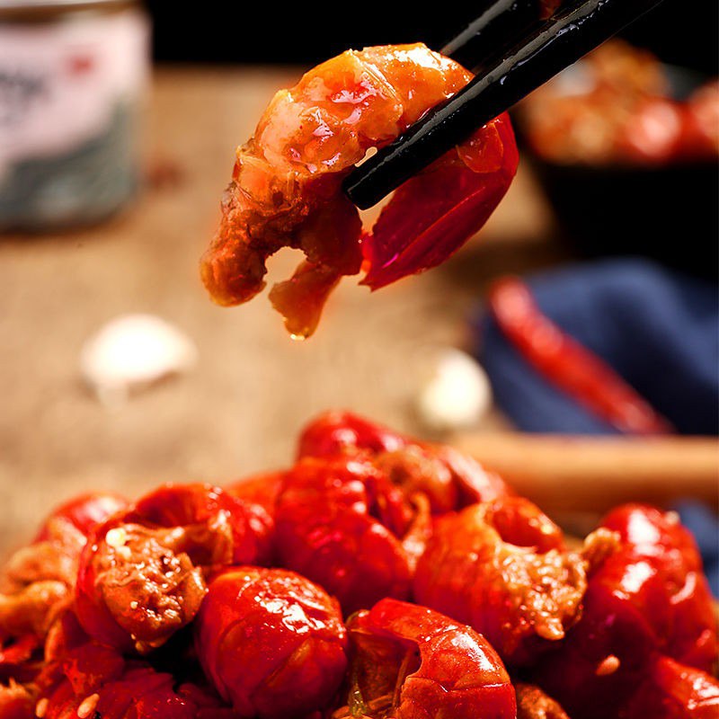 即食麻辣小龙虾 1罐龙虾尾【约100只】限时促销19.9