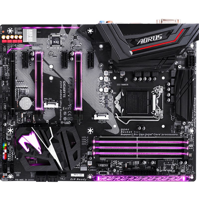 技嘉（GIGABYTE）Z370 AORUS Ultra Gaming 主板 Intel Z370/LGA 1151 
