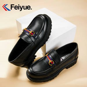 0点开始  49元【飞跃官方outlets店】英伦风乐福小皮鞋复古学院风(RraW2HBN9Jx)//算是合集！里面也有布鞋~