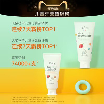 天猫拍下=5亓价格不对的换号 补货了奇妙时光儿童牙膏75g*4支)cr3OWaIycox)/ CZ11//